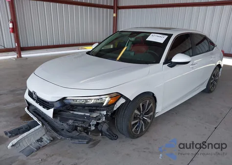 2023 Honda Civic Ex /Ex W/O Bsi z USA, uszkodzony, nr VIN 2HGFE1F74PH312853